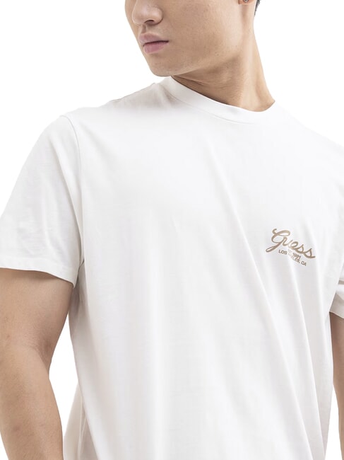 SCRIPT LOGO Short-sleeved printed T-shirt purwhite - T-shirt