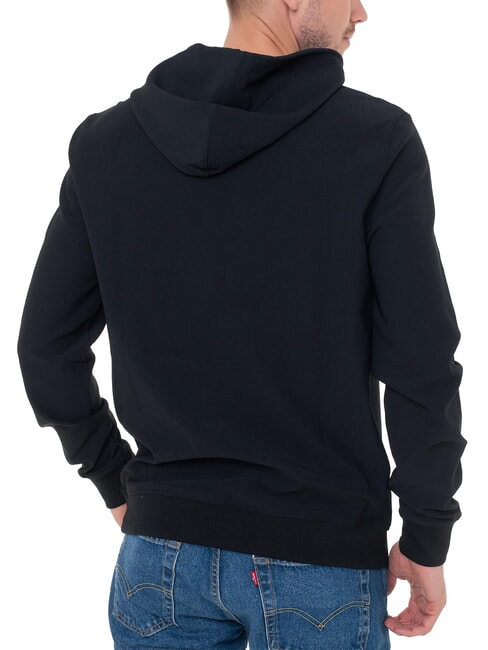 TECH STRECH Technical fabric hoodie jetbla - Sweatshirts