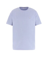 GUESS PATCH Cotton T-shirt nimbus blue - T-shirt - 4
