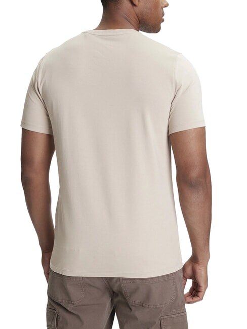 BASIC PIMA Stretch cotton T-shirt pasadena stone - T-shirt