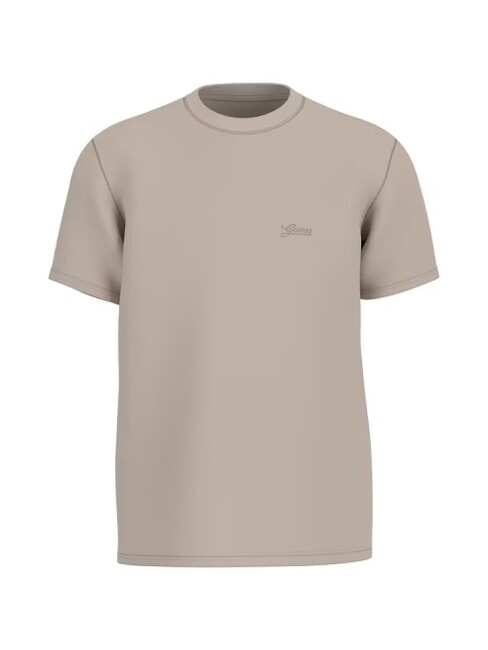 BASIC PIMA Stretch cotton T-shirt pasadena stone - T-shirt