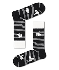 HAPPY SOCKS BLACK AND WHITE Gift Set 4 Pairs of Socks 9100 - Men's Socks - 5