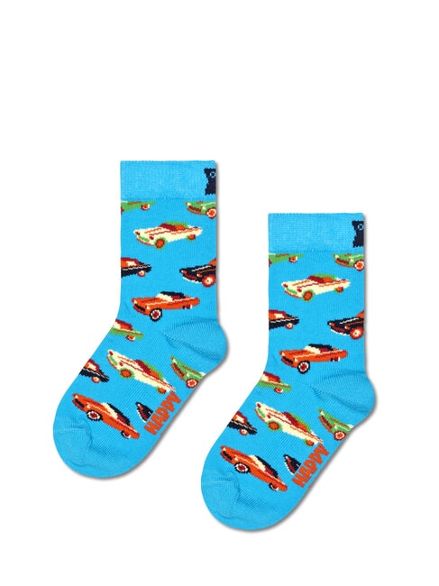 KIDS CAR Gift Box 3 pairs of socks light blue - Unisex Socks