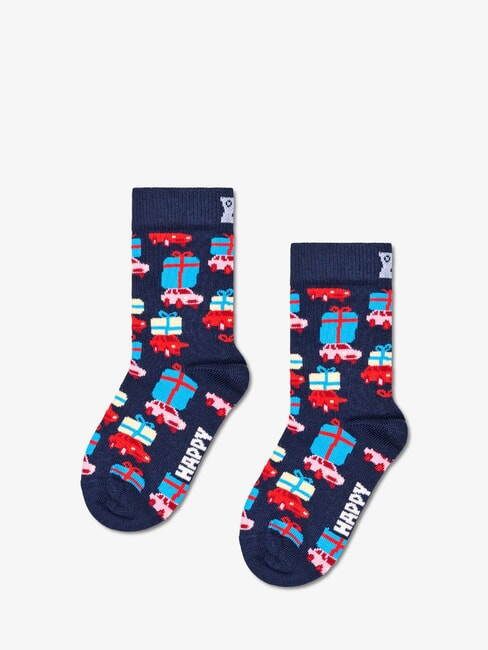 HOLIDAY KIDS Gift Box 3 pairs of socks red - Unisex Socks