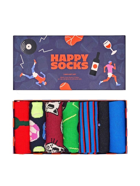 7 DAYS Gift Box 7 pairs of socks navy - Men's Socks