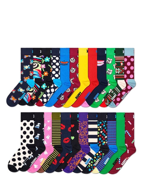 ADVENT Gift Box 24 pairs of socks white - Men's Socks