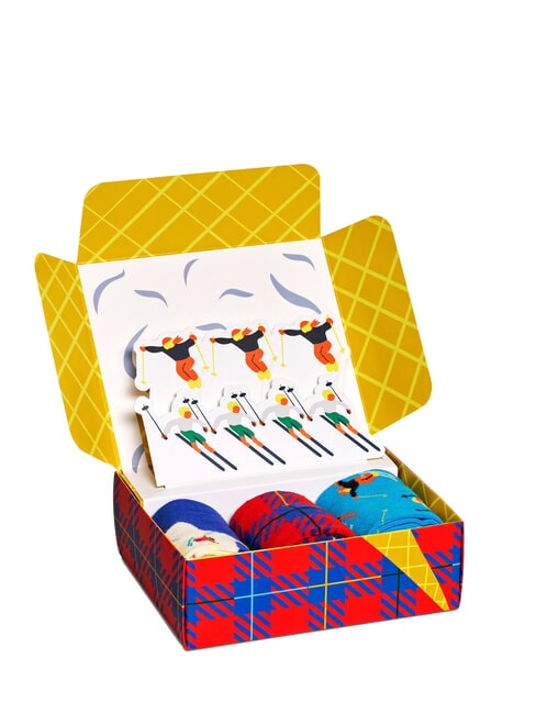 DOWNHILL SKIING Gift Box 3 pairs of socks 6300 - Women's Socks