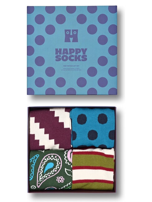 NEW VINTAGE Gift Set 4 Pairs of Socks 4500 - Men's Socks