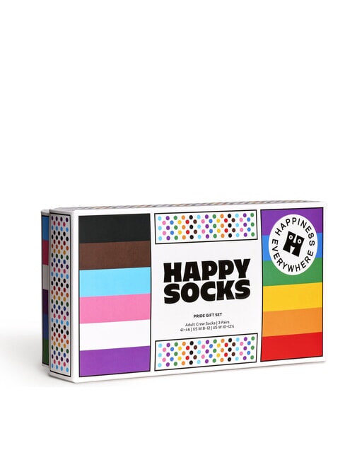 PRIDE Gift Box 3 pairs of socks white - Men's Socks
