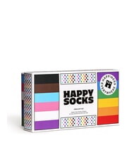 HAPPY SOCKS PRIDE Gift Box 3 pairs of socks white - Men's Socks - 4