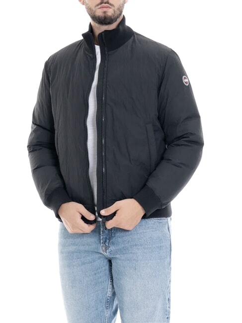 TRAVELLER Full zip jacket black - Men's down jackets