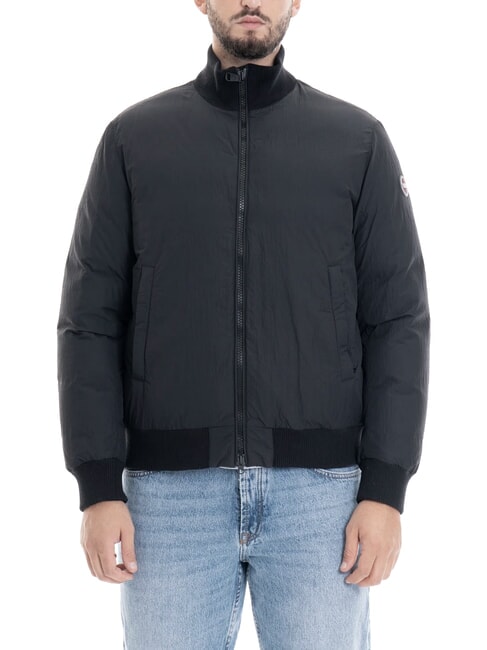 TRAVELLER Full zip jacket black - Men's down jackets
