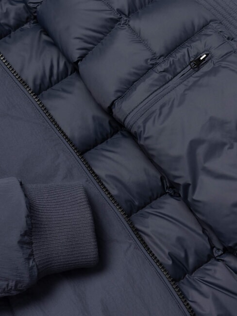 TRAVELLER Full zip jacket navy blue - Men's down jackets