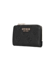 GUESS LAUREL 2 Medium zip-around wallet black logo - Women&rsquo;s Wallets - 3