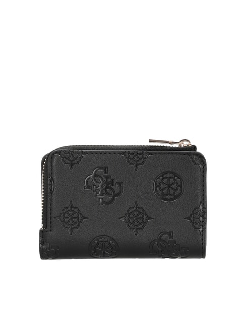 LAUREL 2 Medium zip-around wallet black logo - Women&rsquo;s Wallets