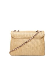 GUESS GIULLY 2 Convertible raffia bag with flap lalie beauty natural - Women&rsquo;s Bags - 2