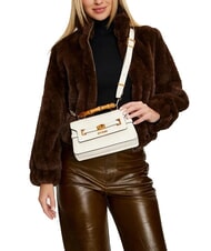 GUESS SIBEL Handbag with shoulder strap STONE - Women&rsquo;s Bags - 4