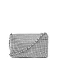 GUESS CRYSTAL Shoulder bag with rhinestones silver - Women&rsquo;s Bags - 2