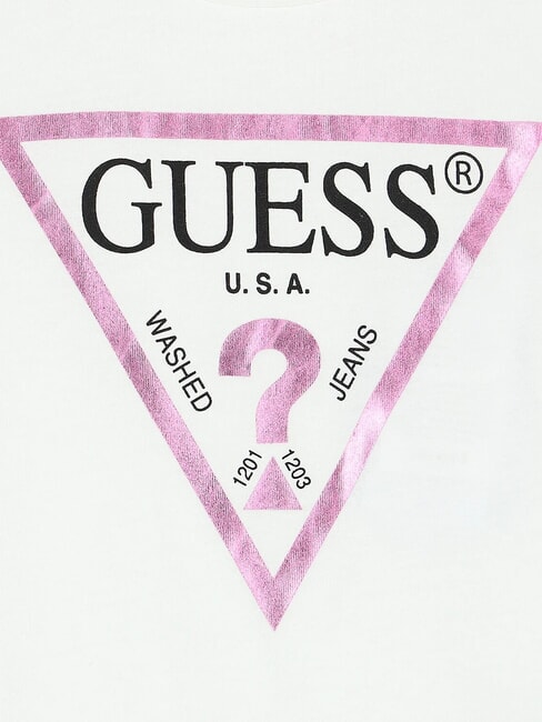 KIDS T-shirt with triangle logo true white a000 - Child T-shirt