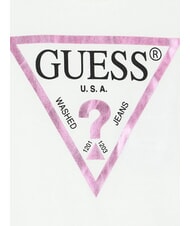 GUESS KIDS T-shirt with triangle logo true white a000 - Child T-shirt - 3