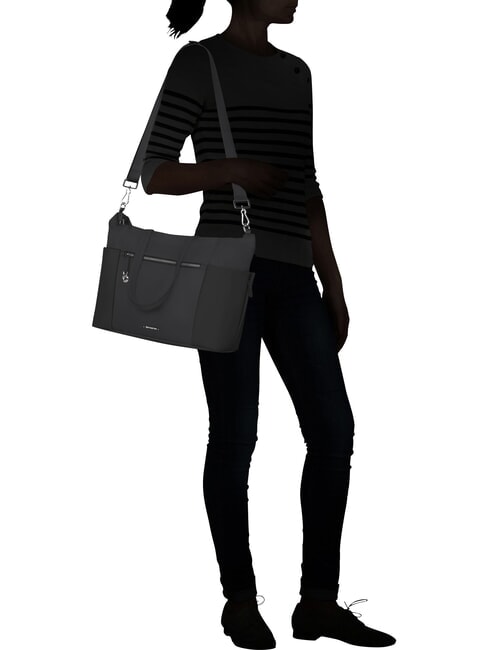 MOVE JOURNEY Shoulder shopper, with shoulder strap BLACK - Women&rsquo;s Bags