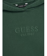 GUESS KIDS Children's sweatshirt with hood and pocket throwback green - Baby Sweatshirt - 3