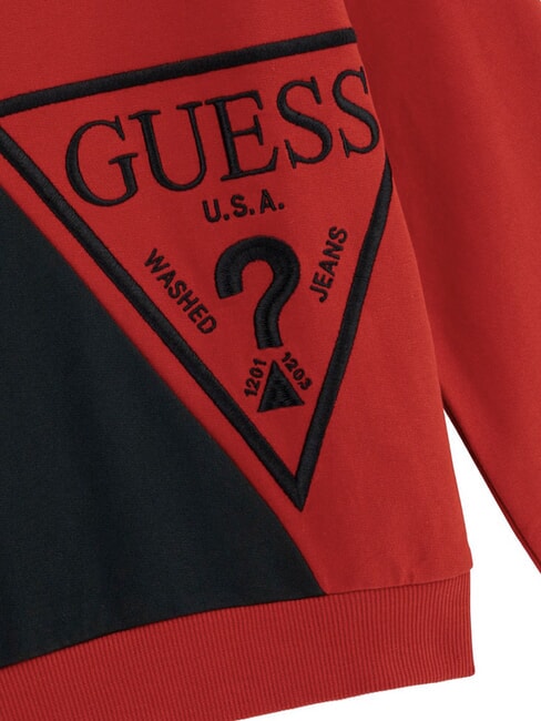 LS ACTIVE Children's crewneck sweatshirt spicy red - Baby Sweatshirt