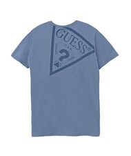 GUESS KIDS Short-sleeved T-shirt with retro print lilac blue - Child T-shirt - 2