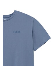 GUESS KIDS Short-sleeved T-shirt with retro print lilac blue - Child T-shirt - 3