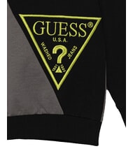 GUESS LS ACTIVE Children's crewneck sweatshirt jetbla - Baby Sweatshirt - 3