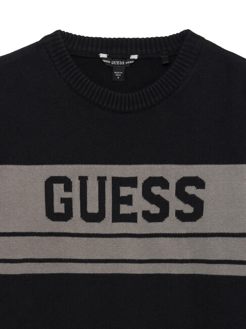 KIDS MINI ME Crew neck sweater with logo jetbla - Children's Sweaters