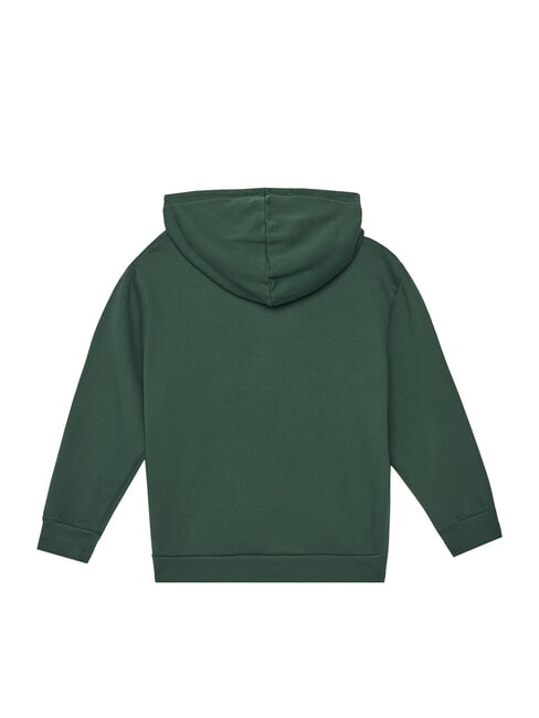 KIDS Children's sweatshirt with hood and pocket throwback green - Baby Sweatshirt