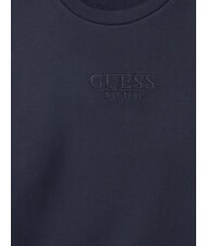 GUESS KIDS Crewneck sweatshirt with logo embroidery smartblue - Baby Sweatshirt - 3