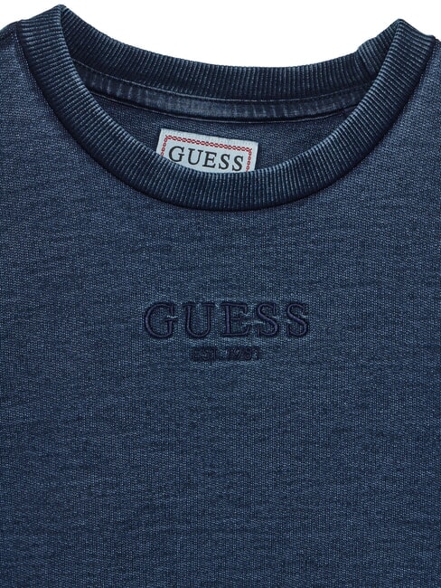 LS ACTIVE Children's crewneck sweatshirt boy vintage blue was - Baby Sweatshirt