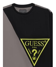 GUESS LS ACTIVE Children's crewneck sweatshirt jetbla - Baby Sweatshirt - 3