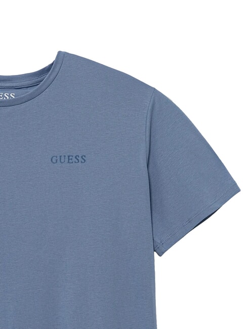 KIDS Short-sleeved T-shirt with retro print lilac blue - Child T-shirt