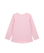 GUESS KIDS Long-sleeved T-shirt with embroidery and sequins cotton candy pink - Child T-shirt - 2