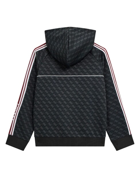 KIDS Children's full zip hoodie 4g jacquard jet black - Baby Sweatshirt