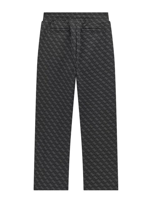 KIDS Children's jogger pants 4g jacquard jet black - Children's trousers