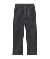 GUESS KIDS Children's jogger pants 4g jacquard jet black - Children's trousers - 2