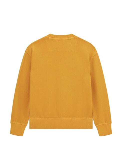 KIDS Children's sweatshirt with logo embroidery dune gold - Baby Sweatshirt