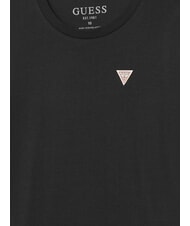 GUESS KIDS Short-sleeved T-shirt with logo crest jetbla - Child T-shirt - 3