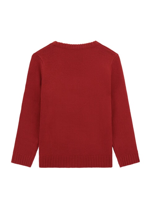 KIDS Children's crew neck sweater chili red - Children's Sweaters