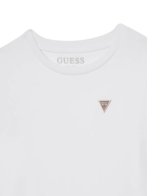 KIDS Short-sleeved T-shirt with logo crest purwhite - Child T-shirt