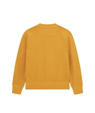 GUESS KIDS Children's sweatshirt with logo embroidery dune gold - Baby Sweatshirt - 2