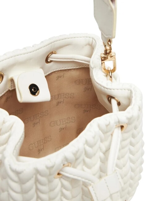GIRLS Mini quilted bucket bag cremwhi - Women&rsquo;s Bags