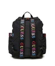 GUESS GIRLS PADDED Quilted backpack with colored logos jetbla - Women&rsquo;s Bags - 2