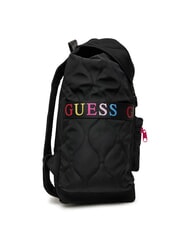 GUESS GIRLS PADDED Quilted backpack with colored logos jetbla - Women&rsquo;s Bags - 3