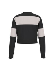 GUESS KIDS Striped crew neck sweatshirt with logo - Baby Sweatshirt