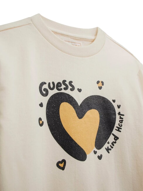 KIDS MINI ME girls' tracksuit kit with sweatshirt and trousers cremwhi - Children's tracksuits